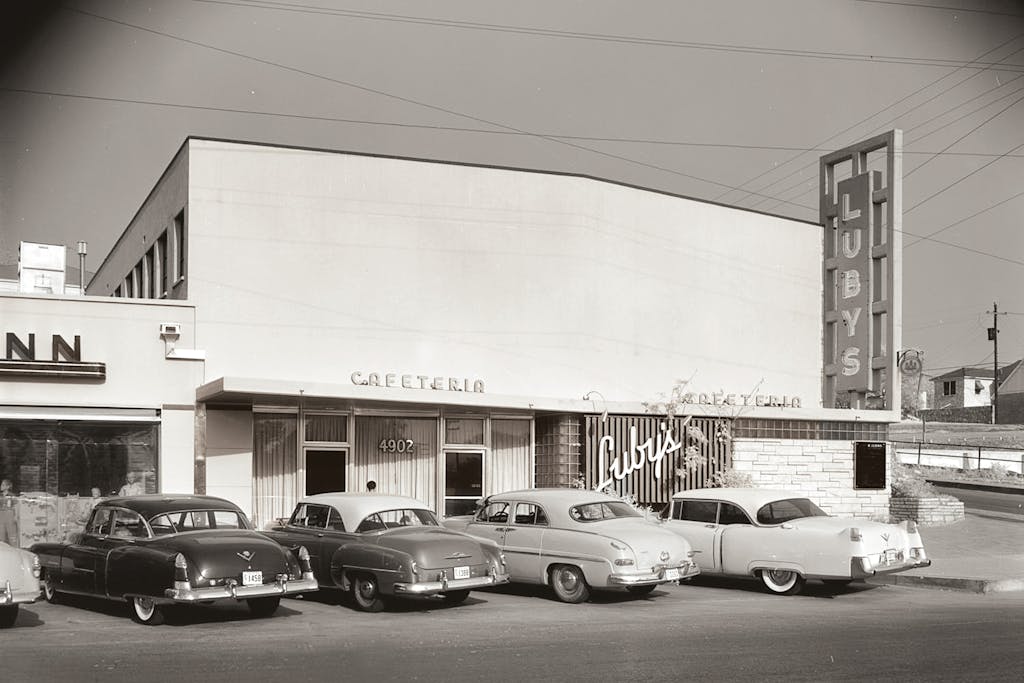 Luby’s in San Antonio’s Alamo Heights in 1955.