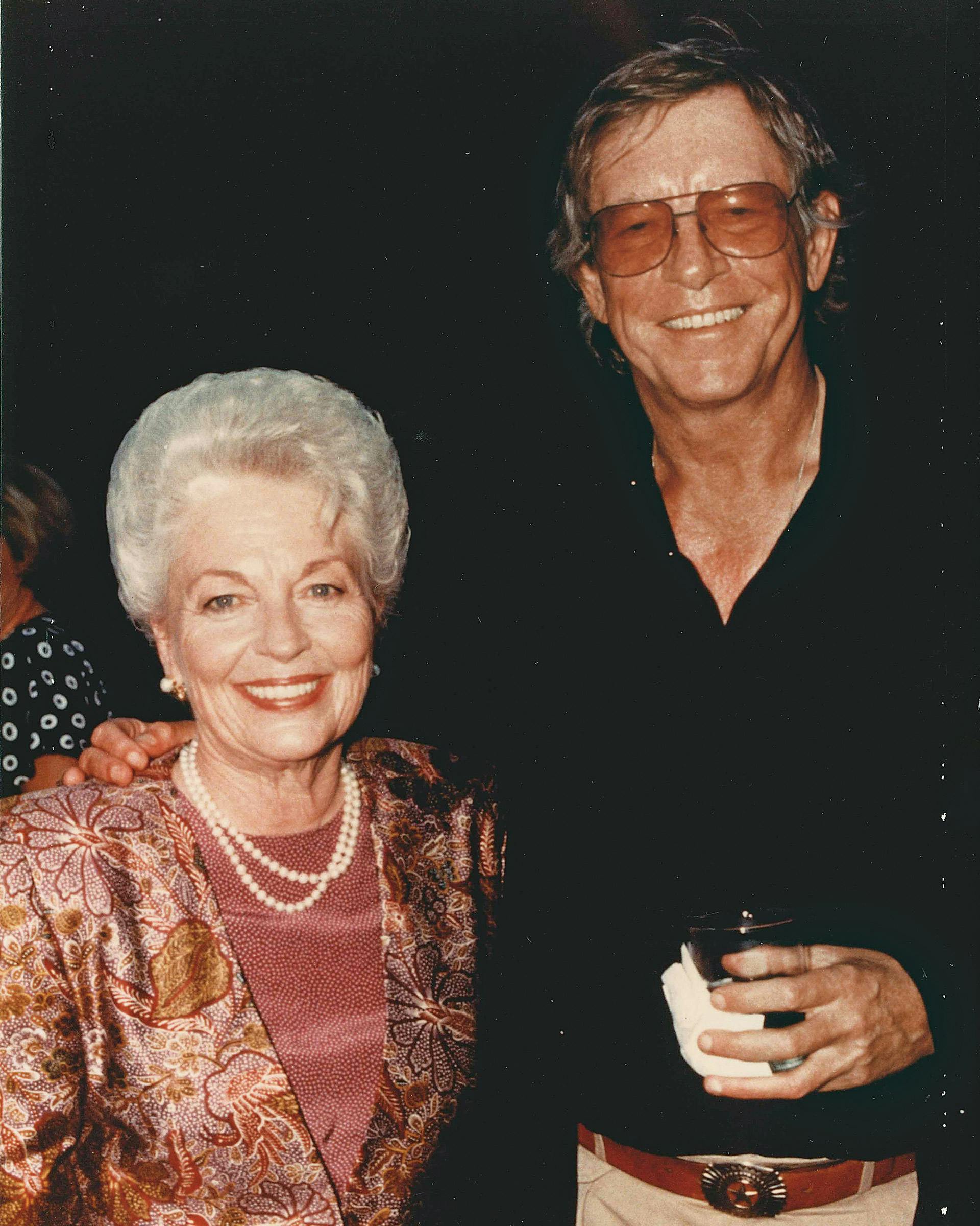 Ann Richards and Edwin “Bud” Shrake in Austin circa the late 1980s.