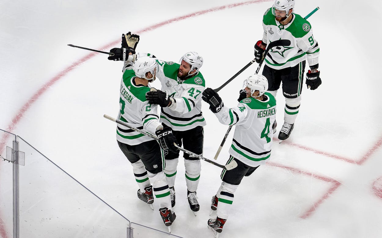 Houston having an NHL team would fit perfect with Dallas Stars