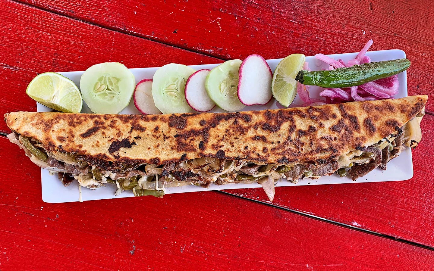 blæk Intermediate moral Gather Your Friends and Try a Two-Foot-Long Machete Quesadilla at These  Four Austin Trailers – Texas Monthly