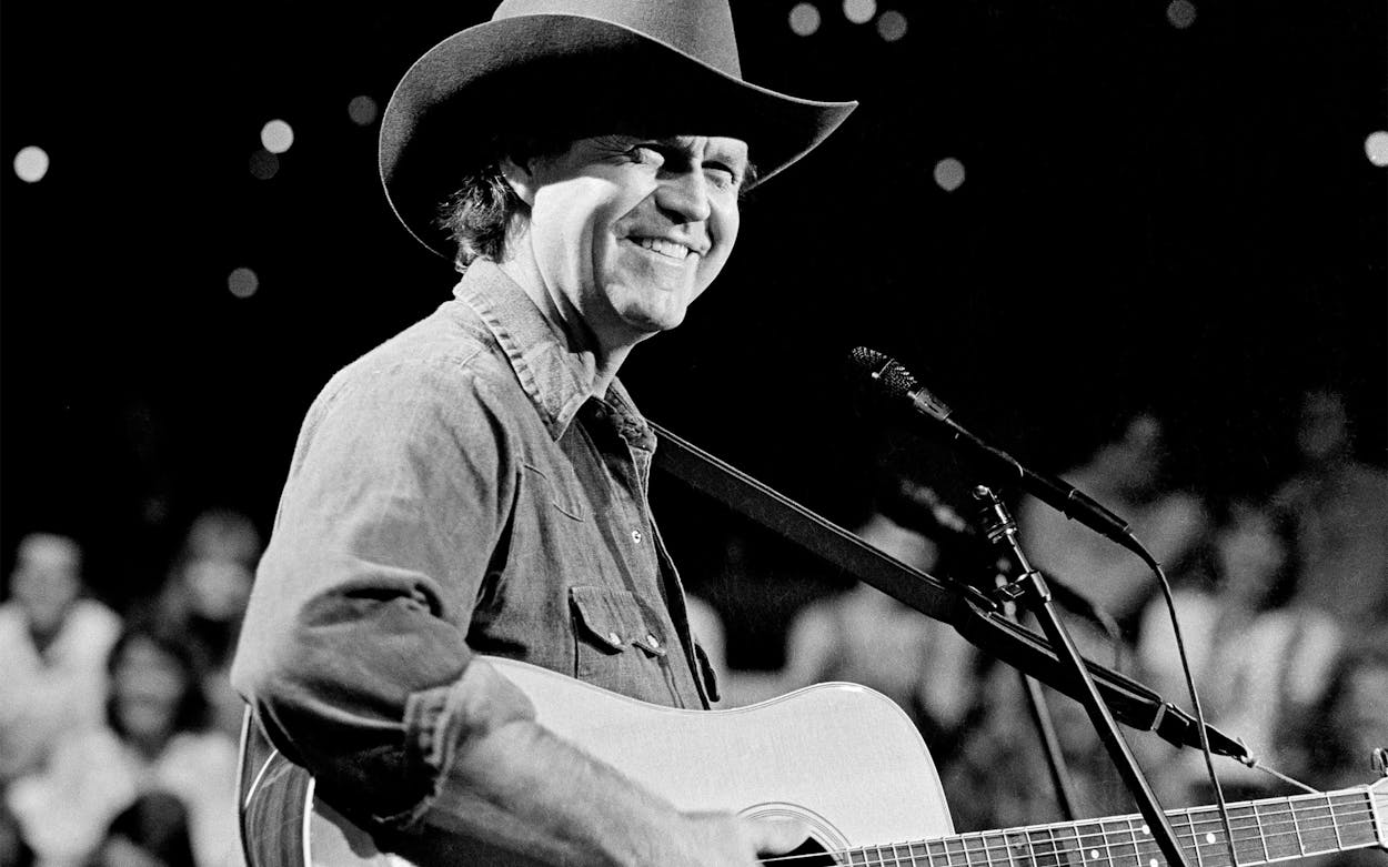 Billy Joe Shaver during an Austin City Limits performance in 1985.