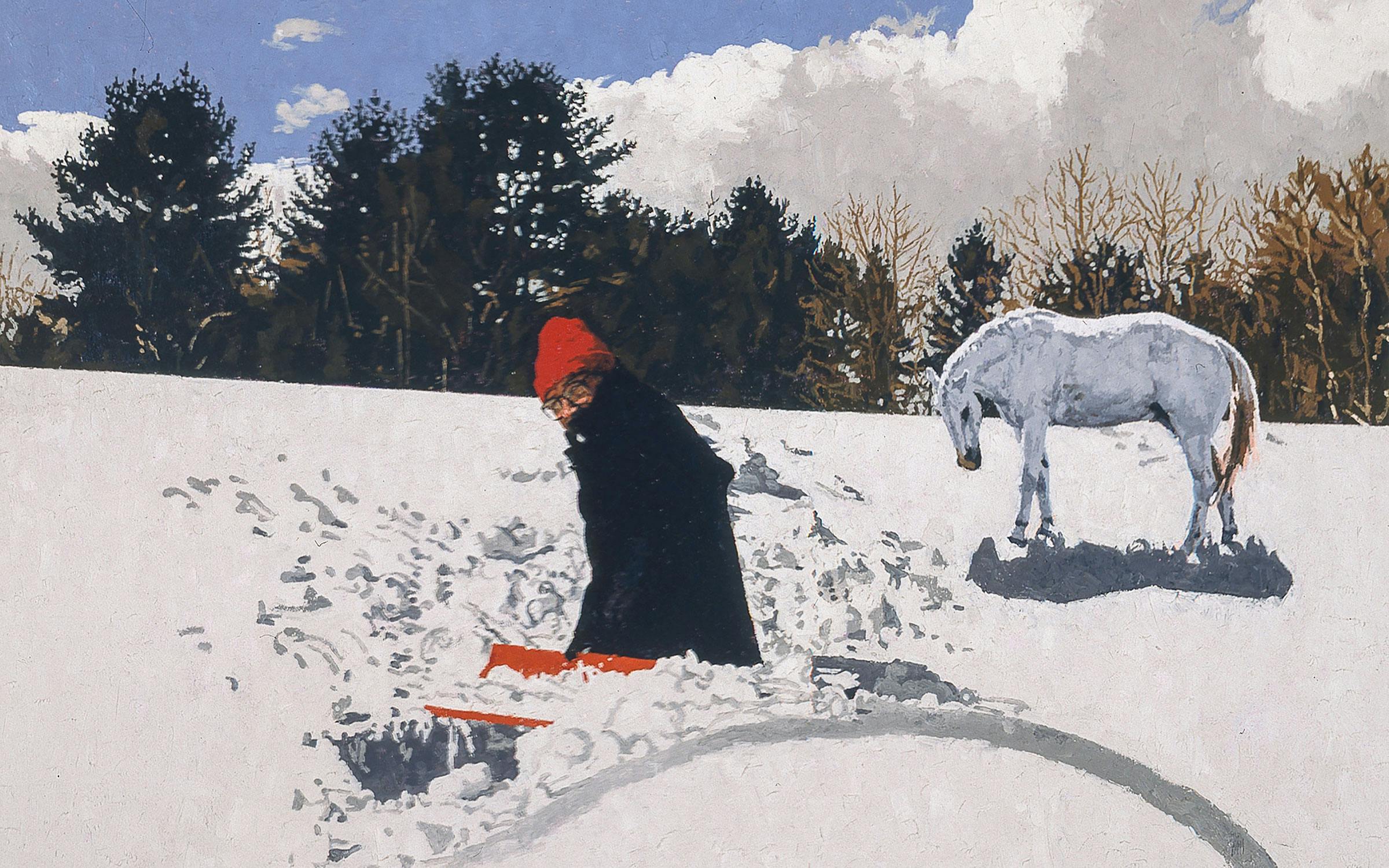 roger-winter-self-portrait-with-whitehorse-1993