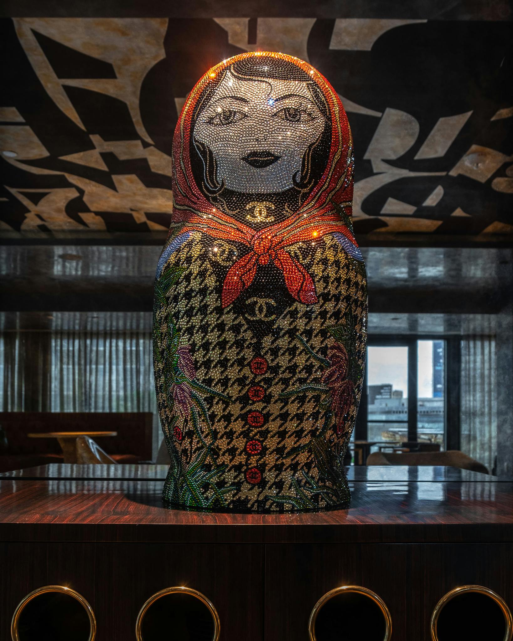 Nesting Doll ornament in the Thompson Hotel.