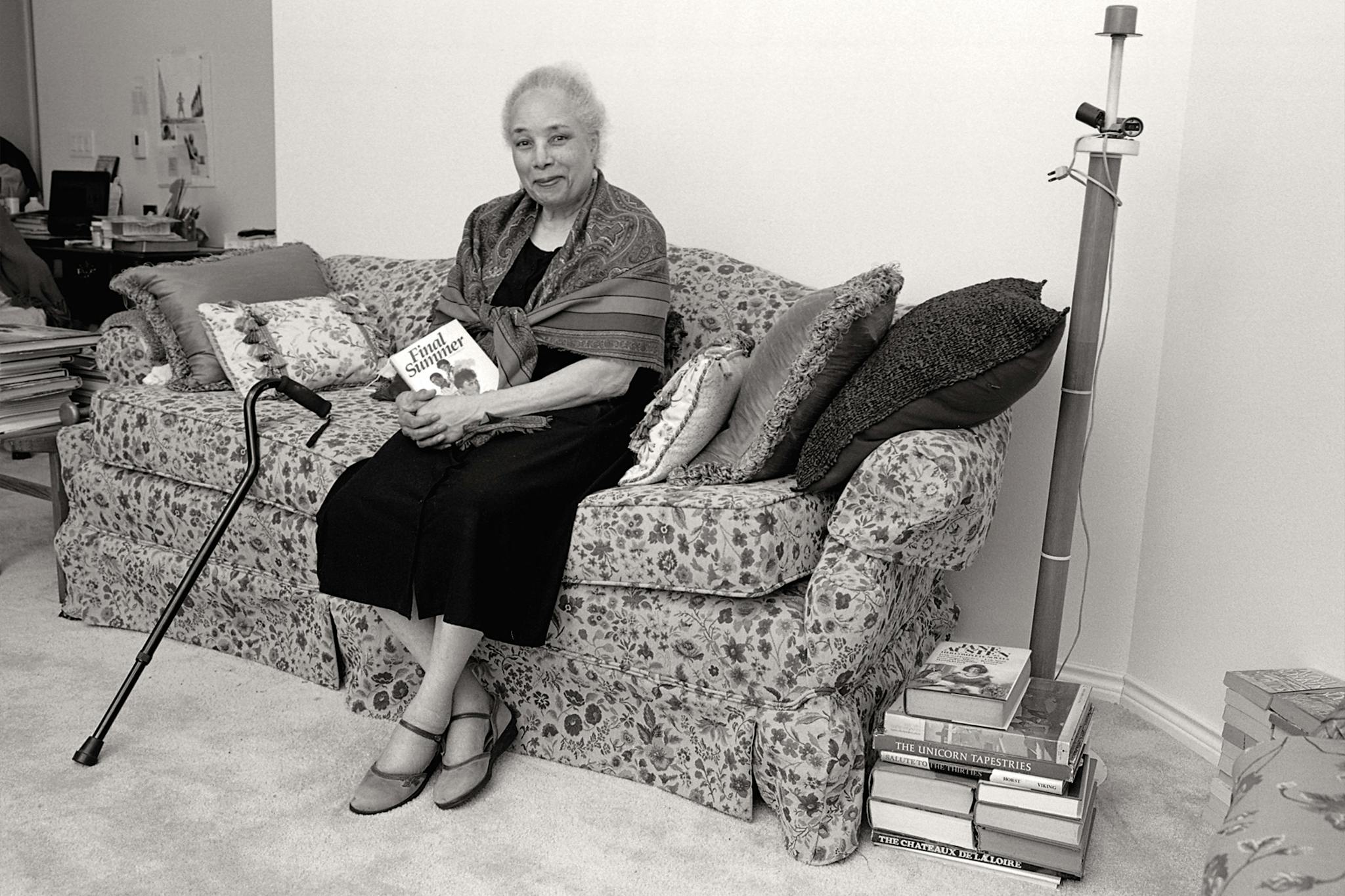 Vivian Stephens at her Houston home in July.