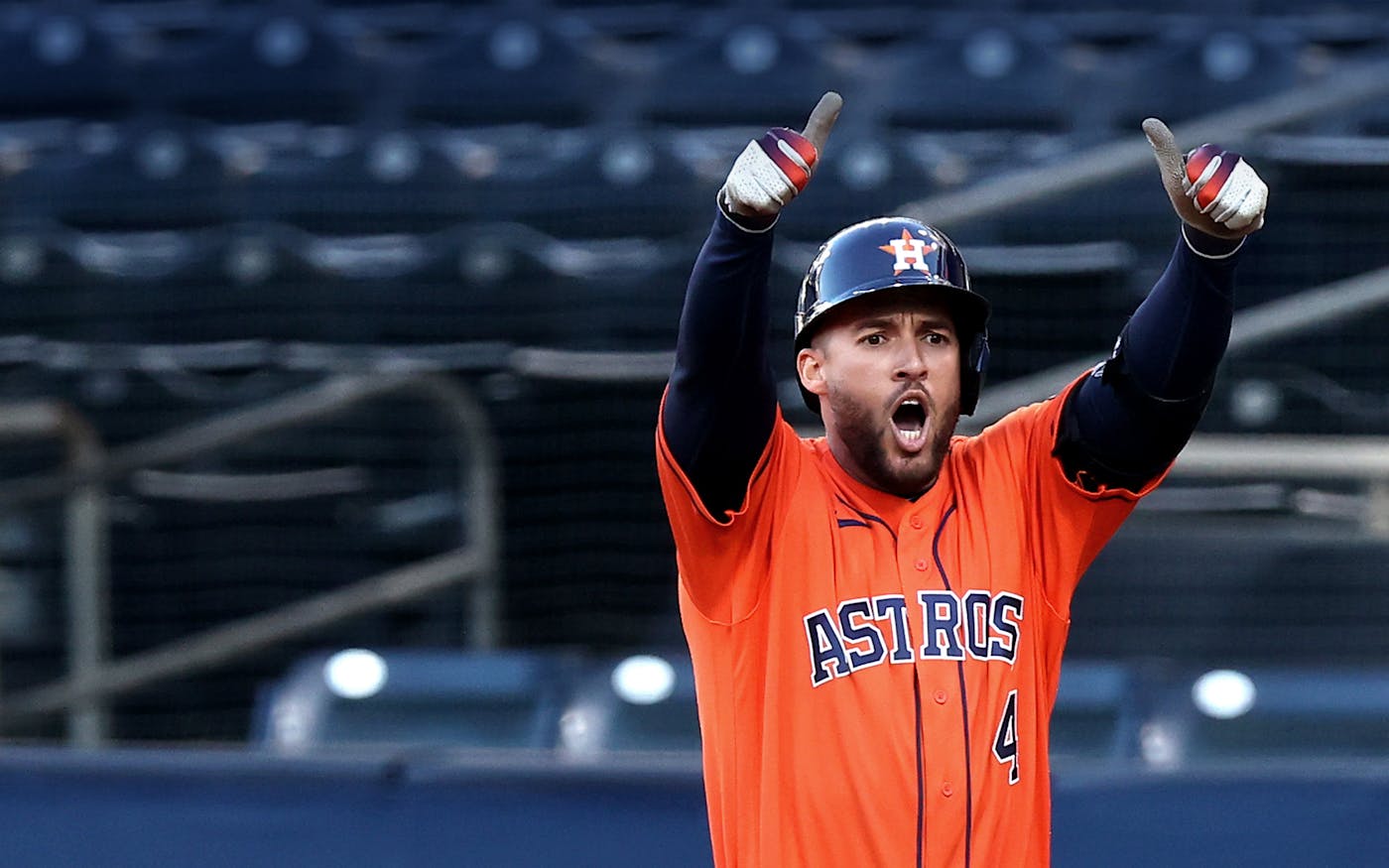 George Springer on 2023 season and playing right field