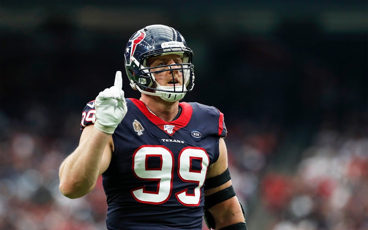 The Texans Can Go Ahead and Retire J.J. Watt's Number Now – Texas Monthly