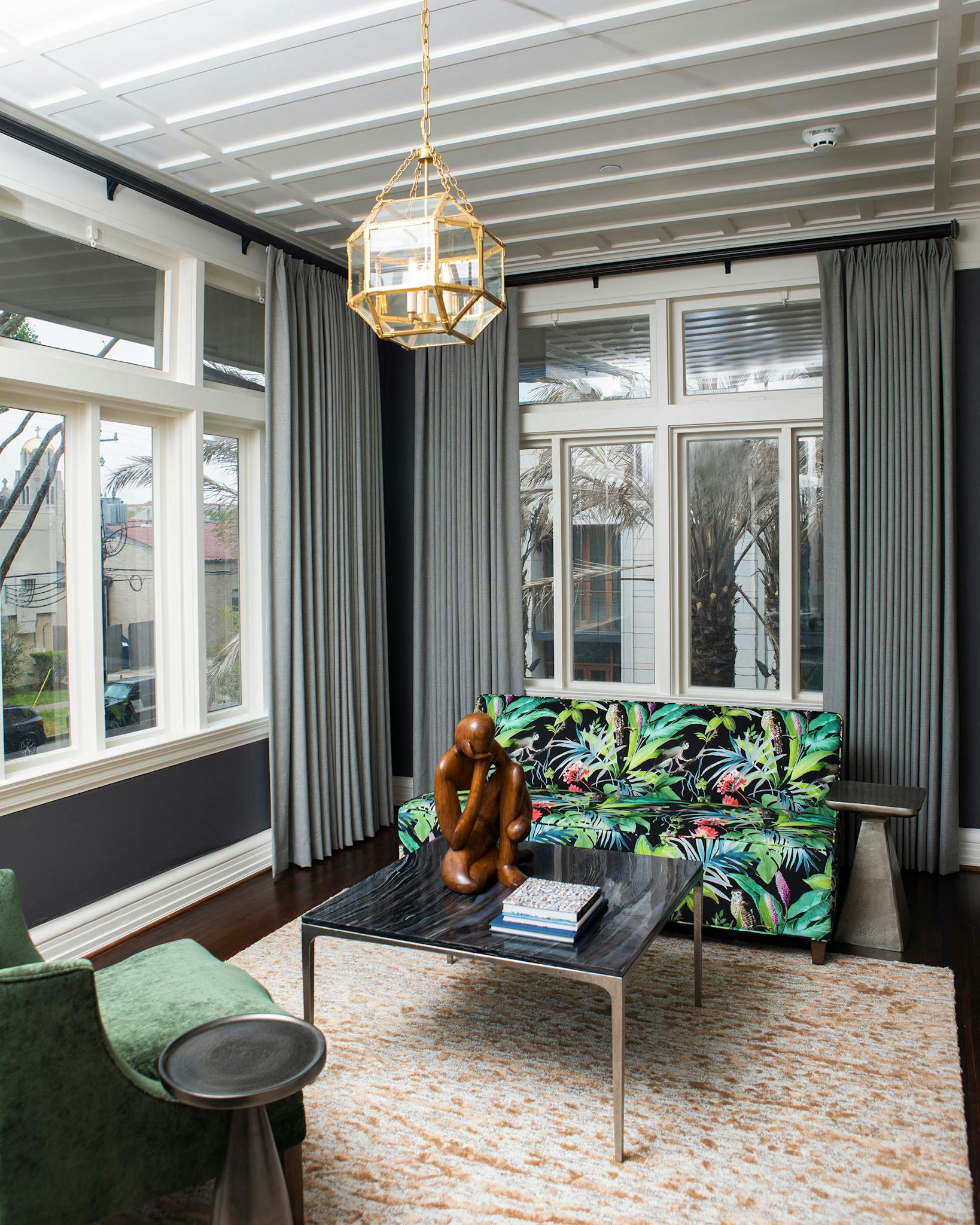 Each of the mansion’s five suites has an original sleeping porch that has been transformed into a private sunroom.