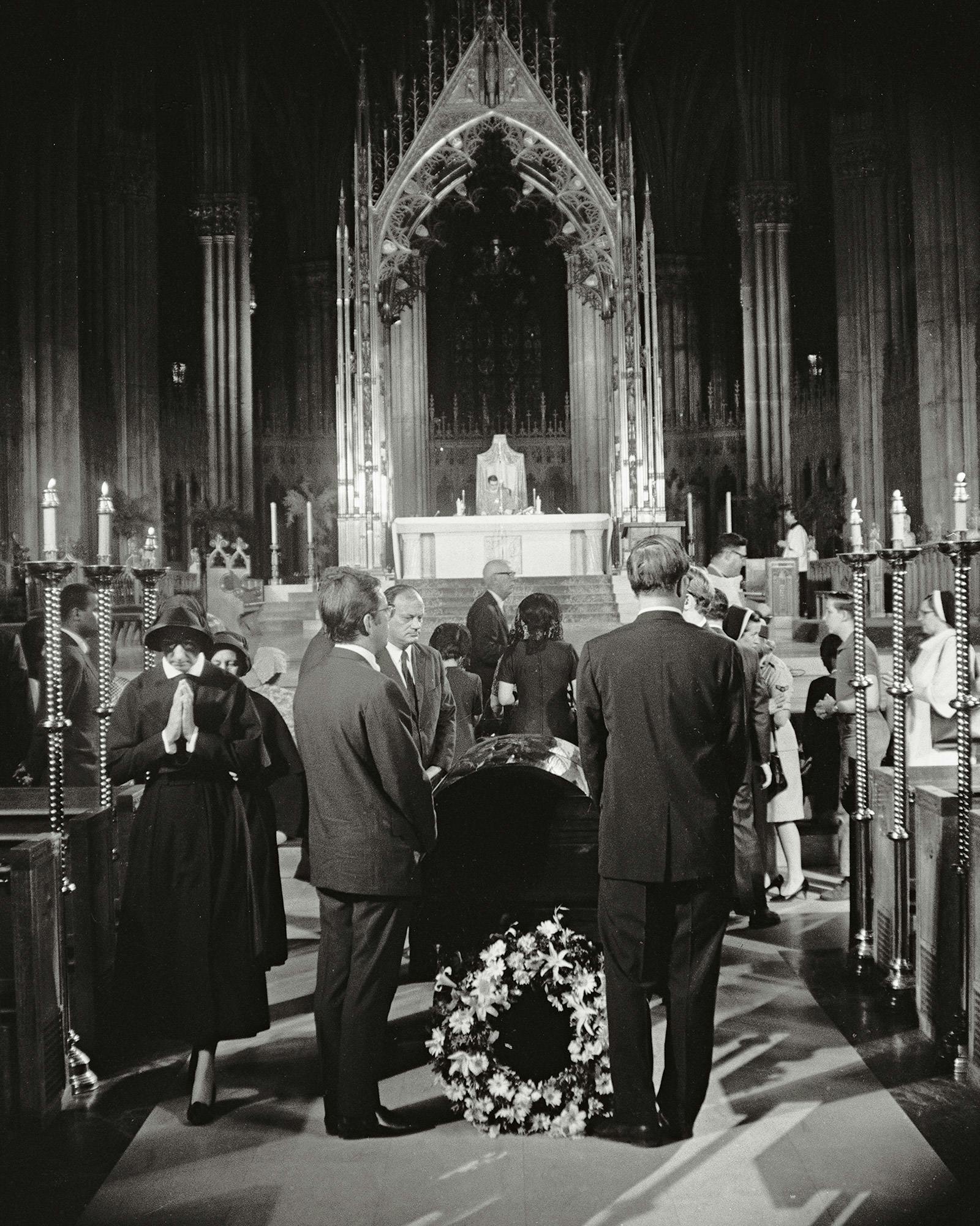 Lady Bird Johnson biography: Robert F. Kennedy funeral.