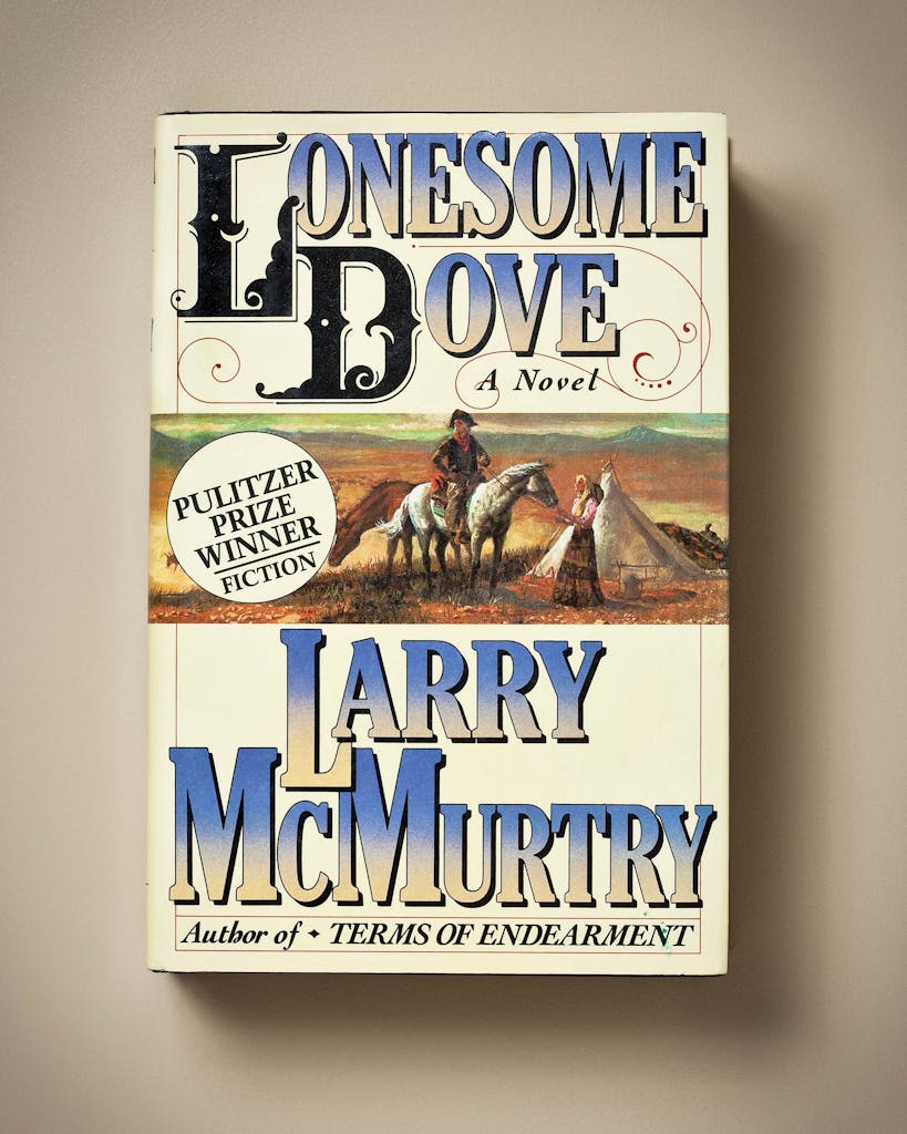 The Lonesome Dove by Larry McMurtry. 