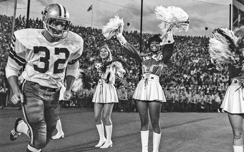 The Dallas Cowboys cheerleading squad, 1970.