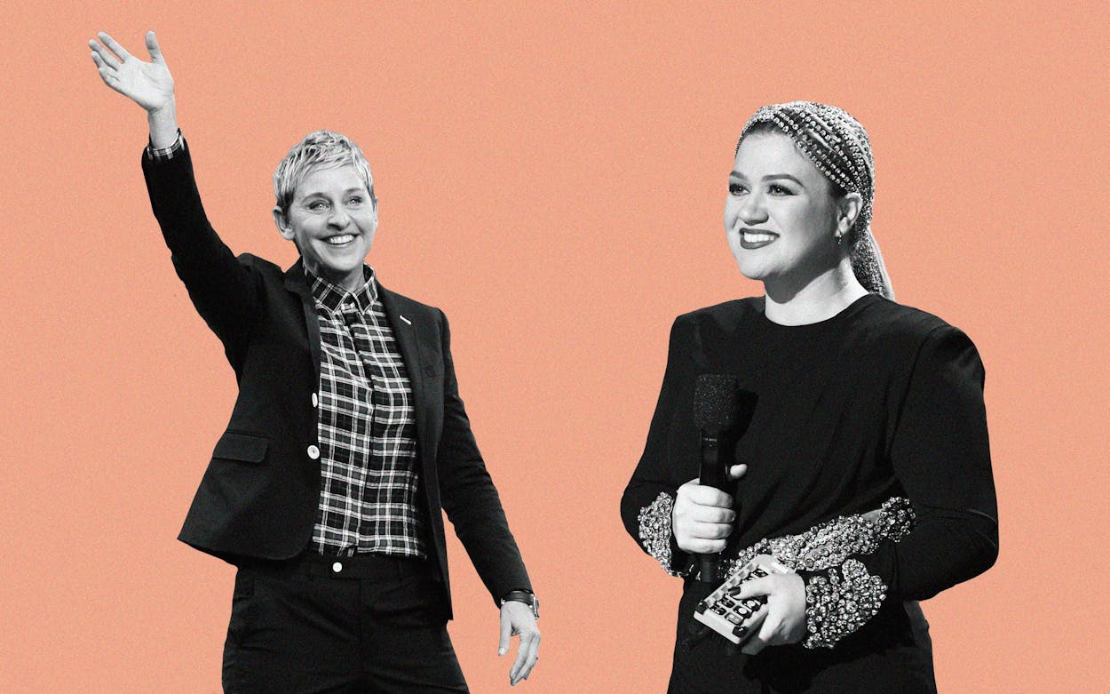 Ellen Degeneres Kelly Clarkson Talk Show