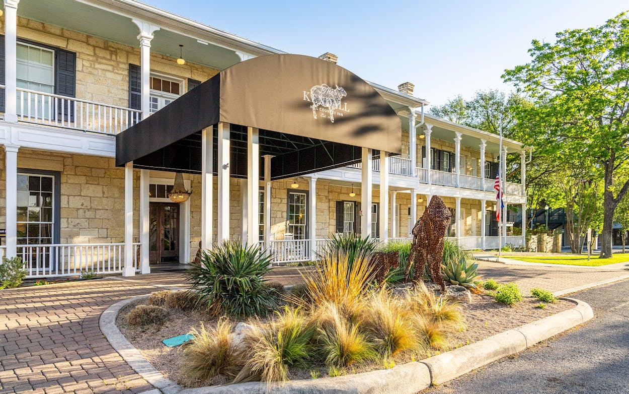The Kendall Hotel in Boerne.