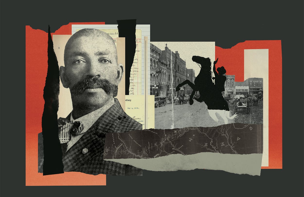 Bass reeves us deputy marshall collage.
