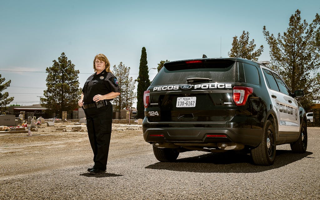 Pecos Jane identified as Jolaine Hemmy: police chief Lisa Tarango. 