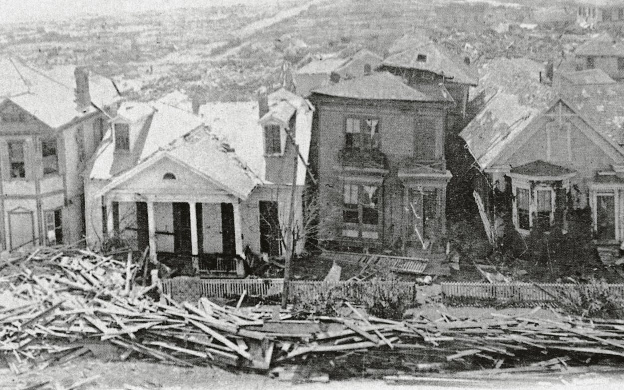Galveston Storm 1900 The Big Blow