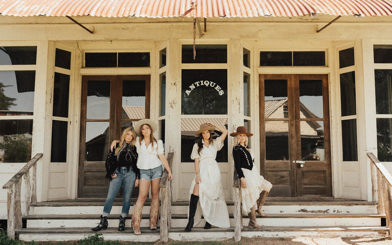 boho western style at Round Top