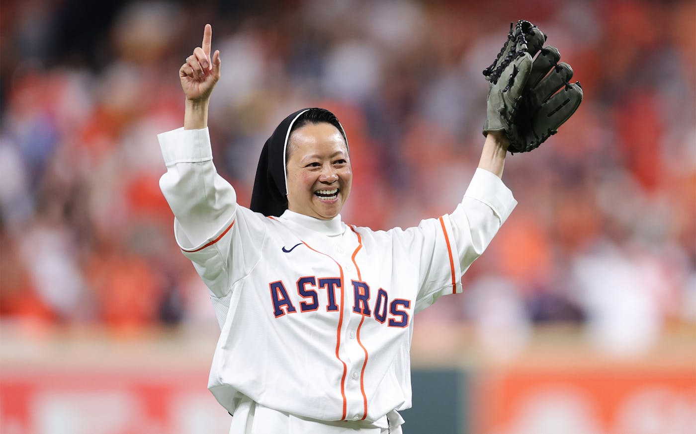 Houston Astros on X: The odds of us using a pun? Slim to Nun