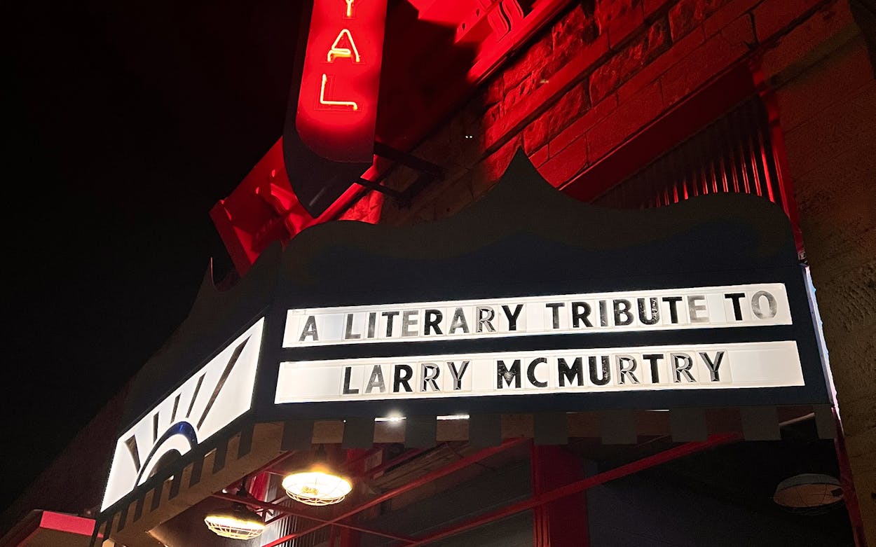 larry mcmurtry memorial royal theater