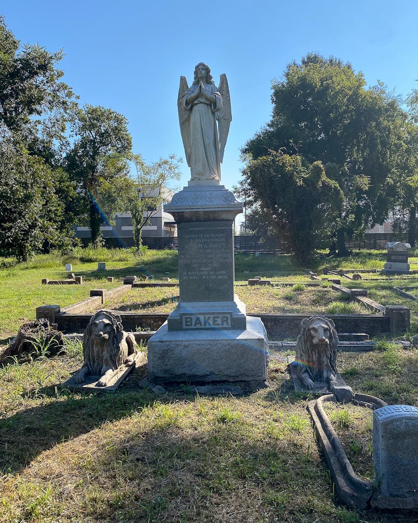 Olivewood Cemetery Restoration Efforts Houston
