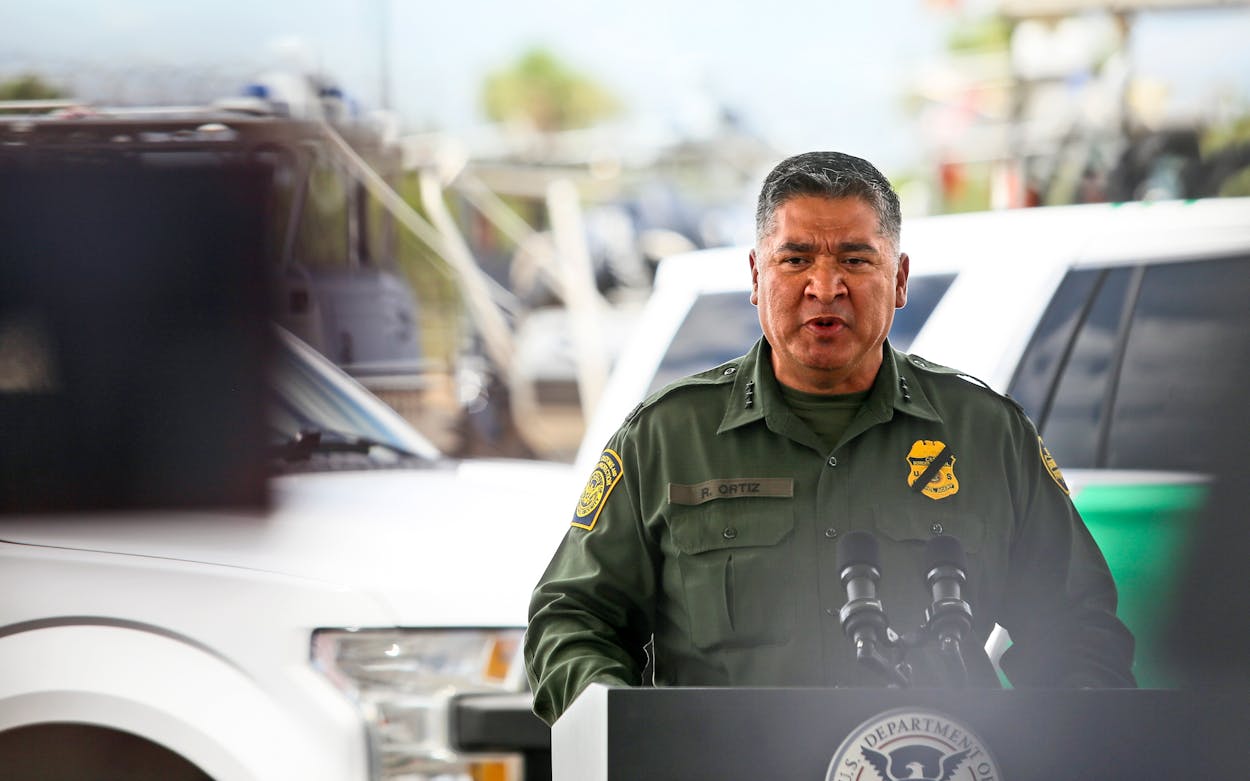 Chief of US Border Patrol Raul Ortiz