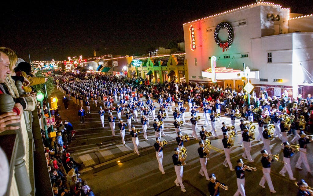 Grapevine hosts the Parade of Lights this year on December 2nd as part of their 40 days of Christmas events.