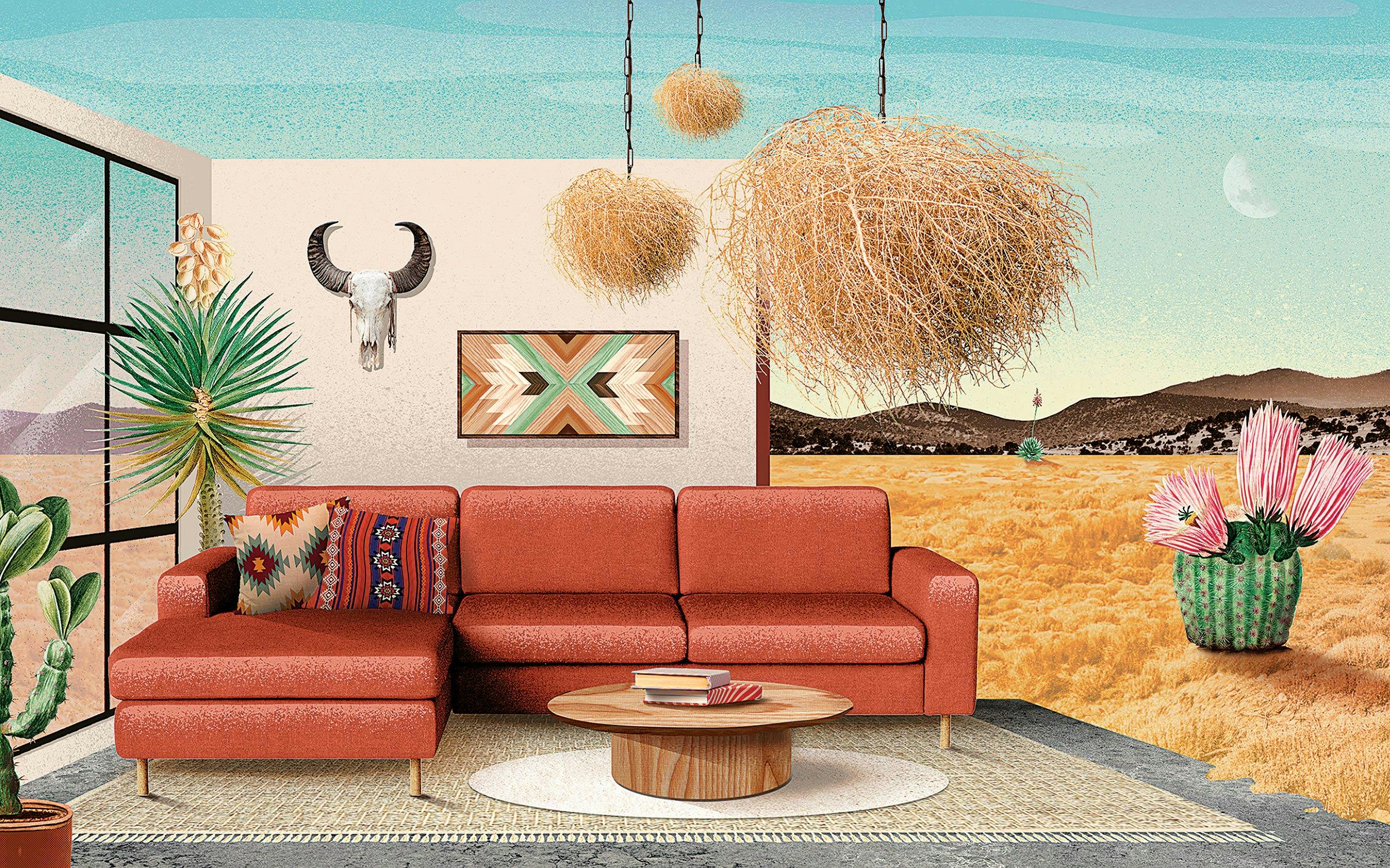 West Texas Farmers Battle Them, but Now Tumbleweeds Have Become Trendy Decor  – Texas Monthly