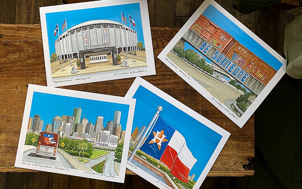 Made in Texas Gift Guide Houston prints from Jim Koehn