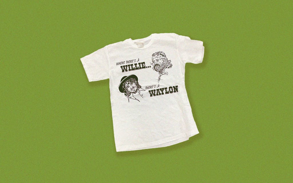 Made in Texas Gift Guide Willie Waylon T-shirt