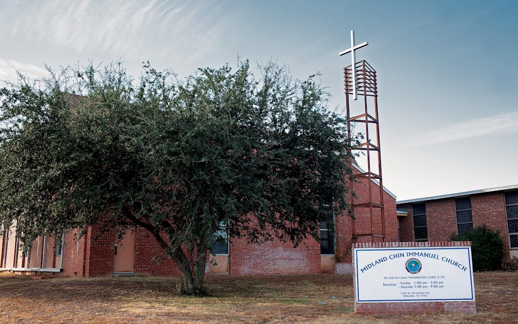 The Midland Chin Immanuel Church in Midland on November 20, 2021.
