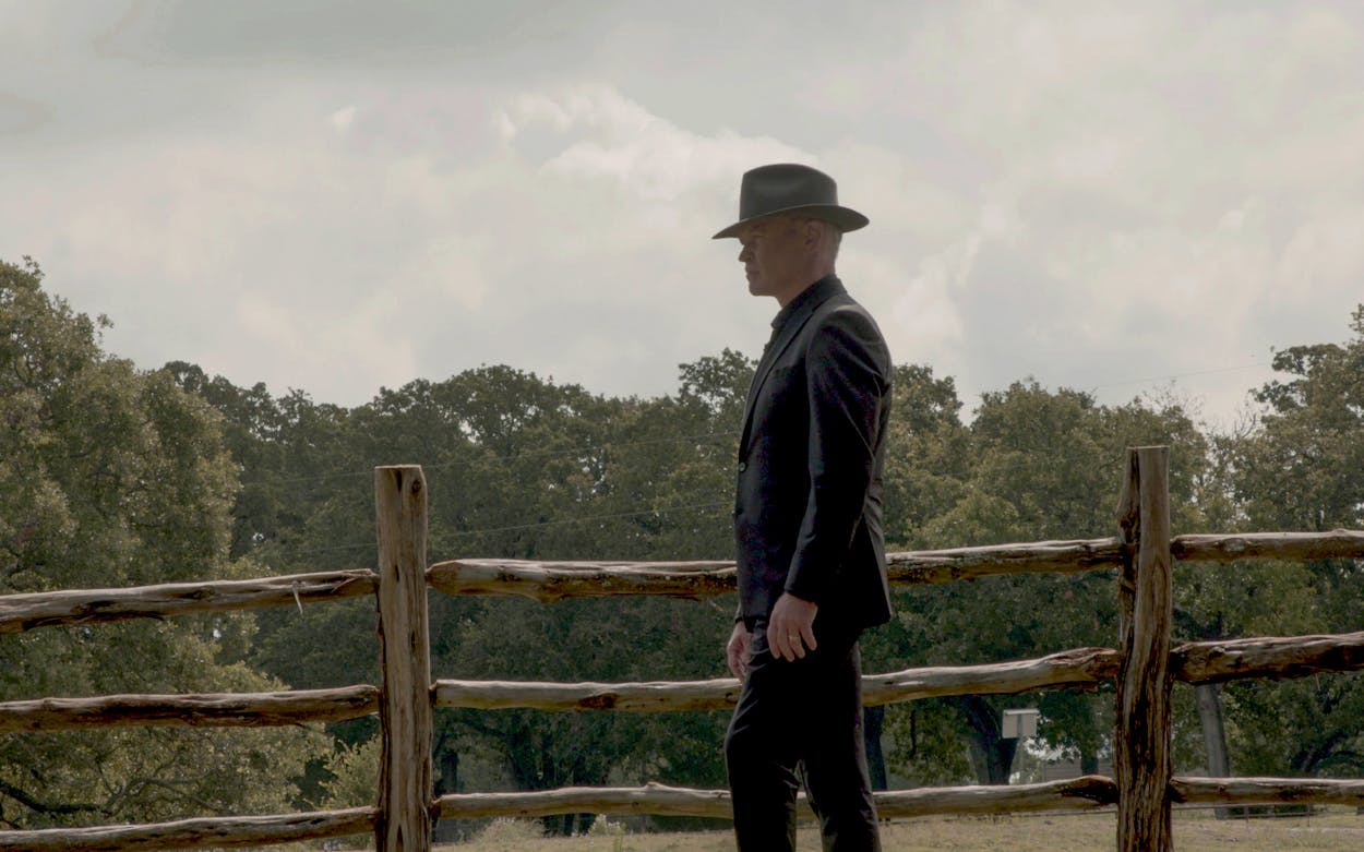 Neal McDonough plays a hitman named Boon in the new film Red Stone.