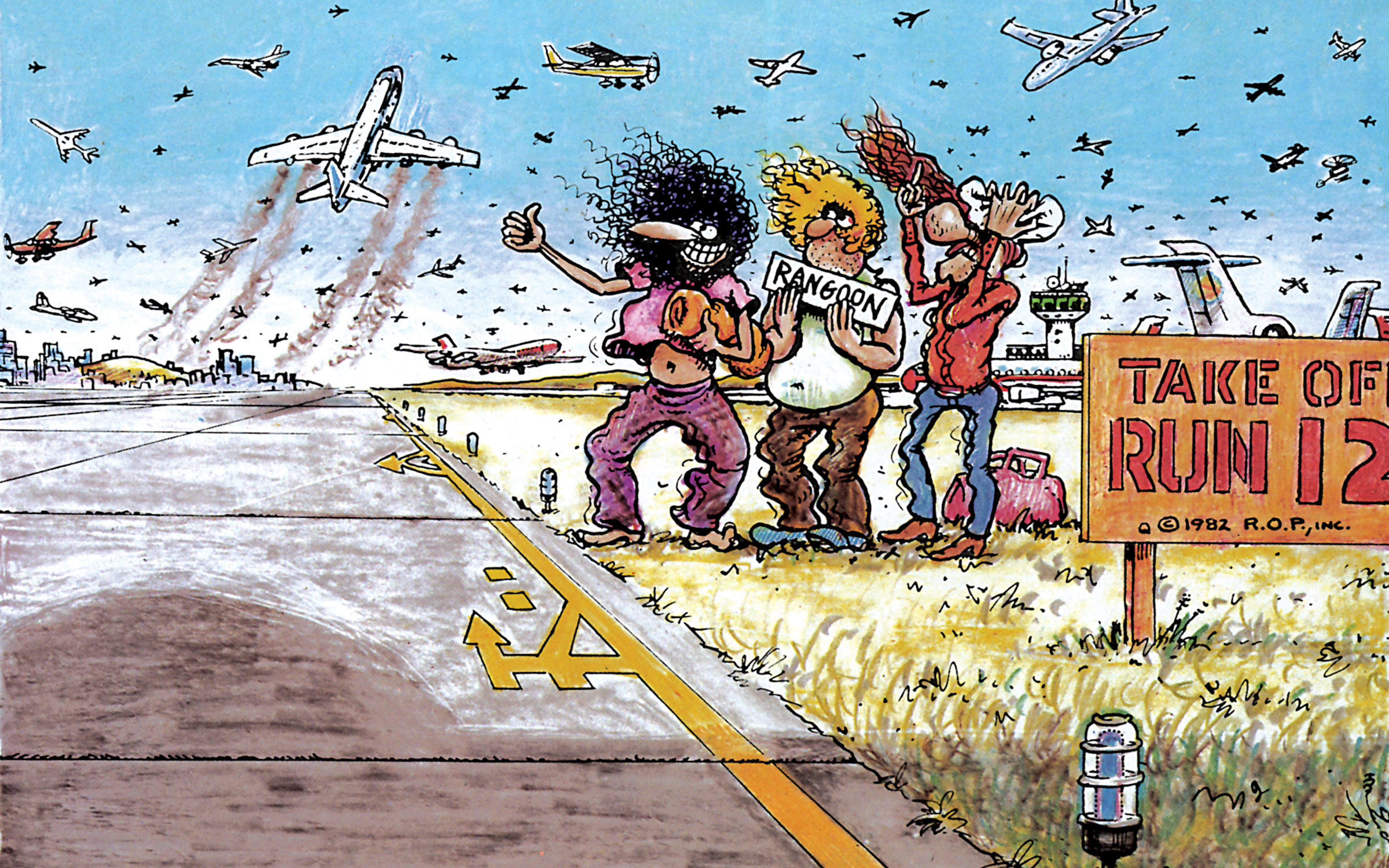 Skip The Freak Brothers, and Read the Original Comics by Its Texan Creator Instead image