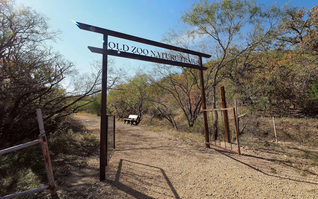 Small Town Texas Cisco zoo trails