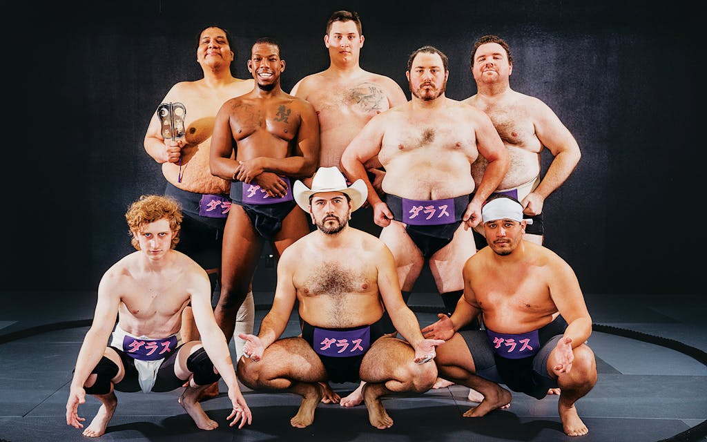 Dallas Sumo Club members