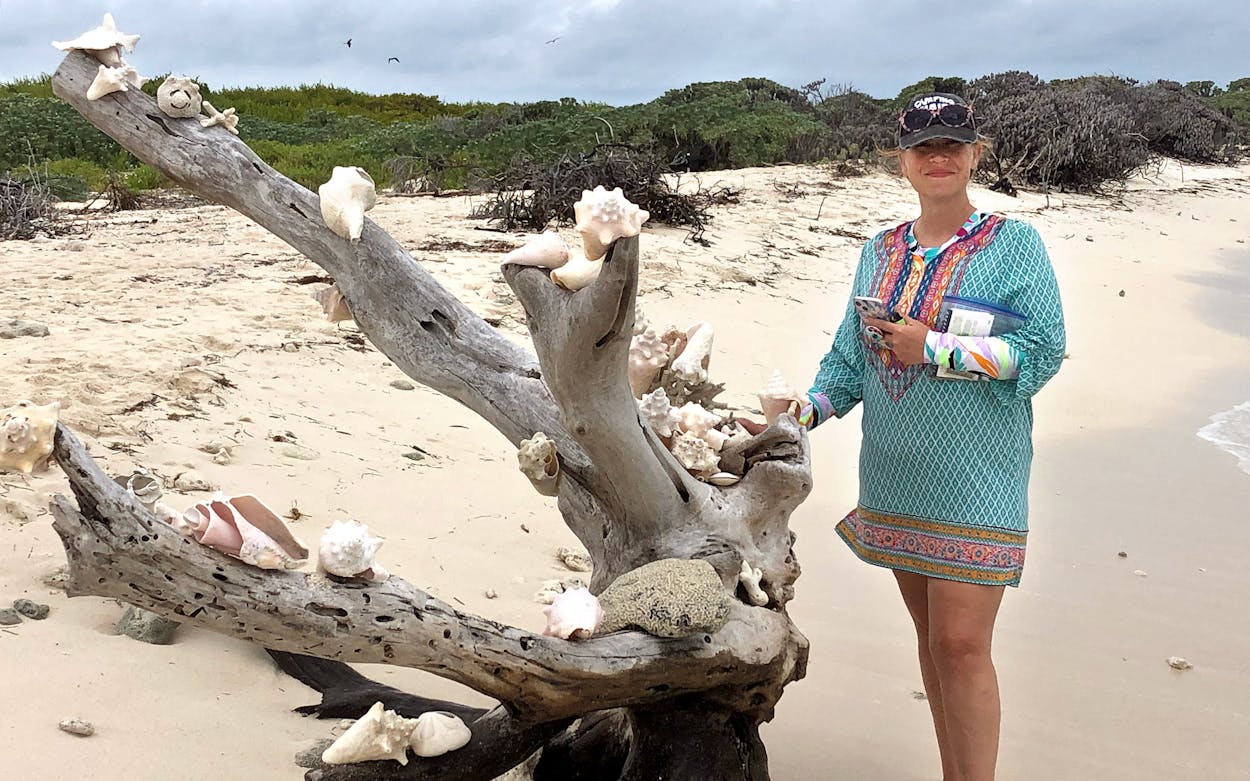 Heather West, the Conroe woman who punched a shark