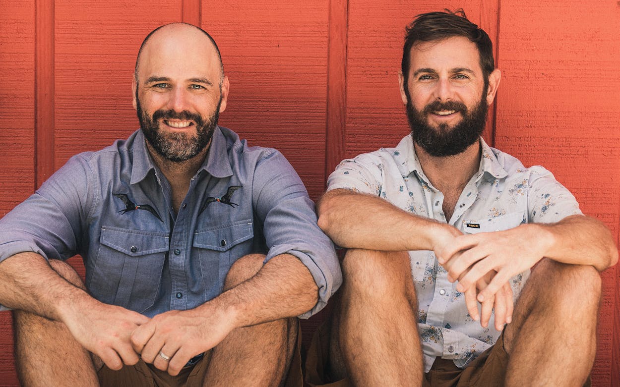 Howler Bros founders Andy Stepanian and Chase Heard.