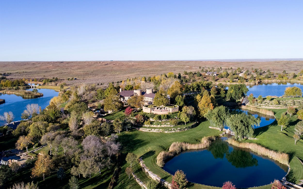 T. Boone Pickens ranch amenities