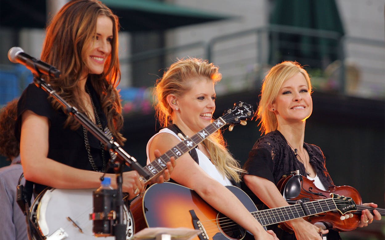 Emily Robison, Natalie Maines and Martie Maguire of The Chicks.