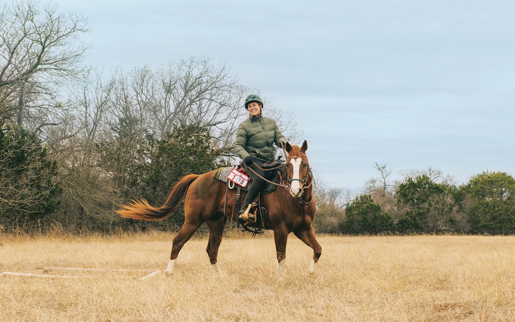 horseback trailriding competition