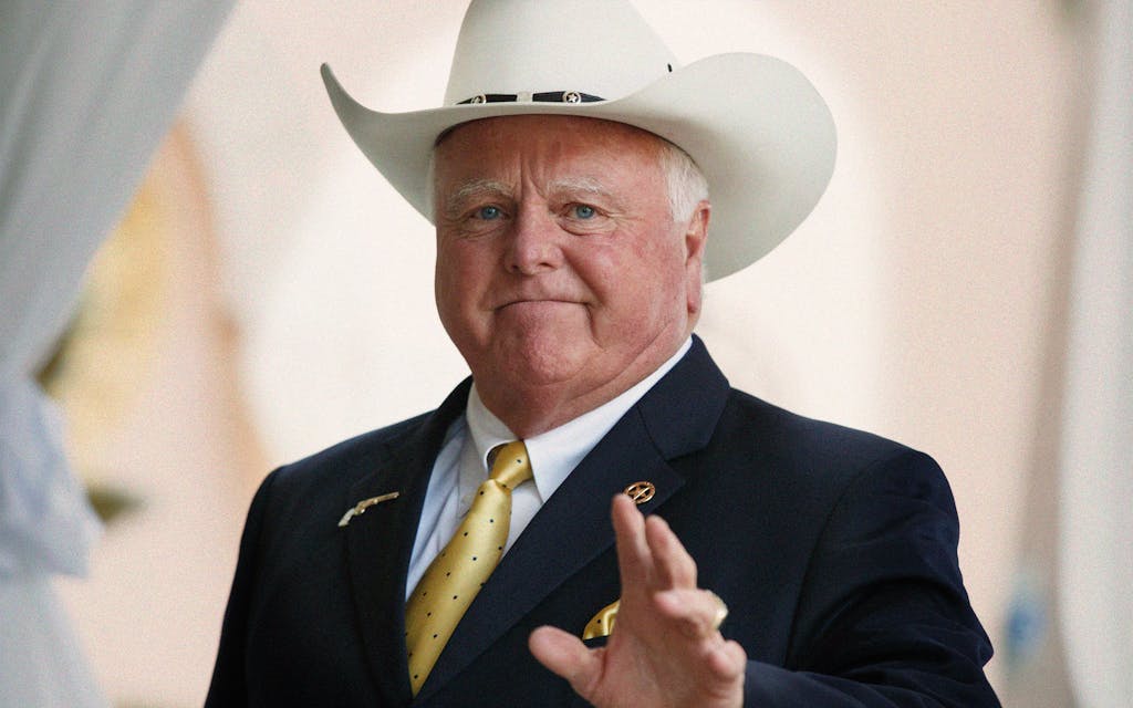 Texas Agriculture Commissioner Sid Miller.