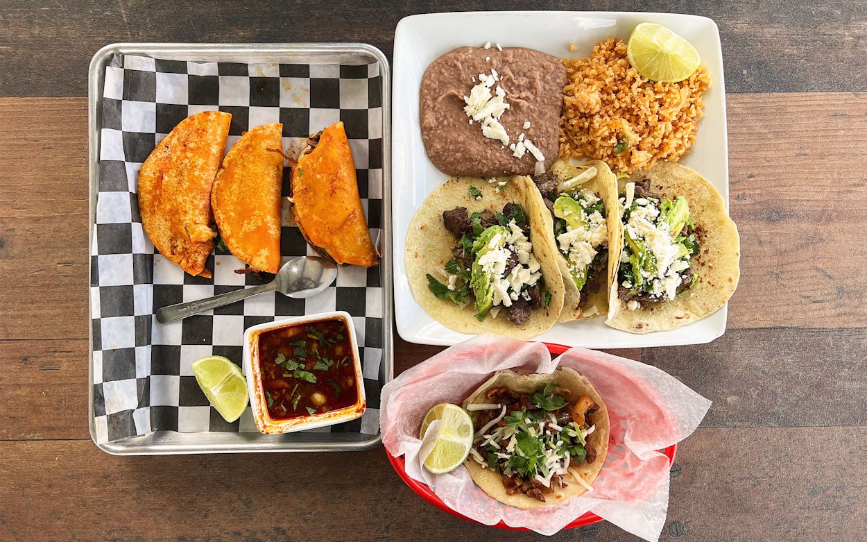 Birria tacos, the Baylor Taco Plate, and more from Wako Taco.
