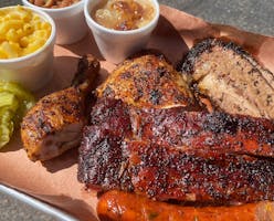 Brisket, ribs, and more from Brantley Creek BBQ Co. in Odessa.