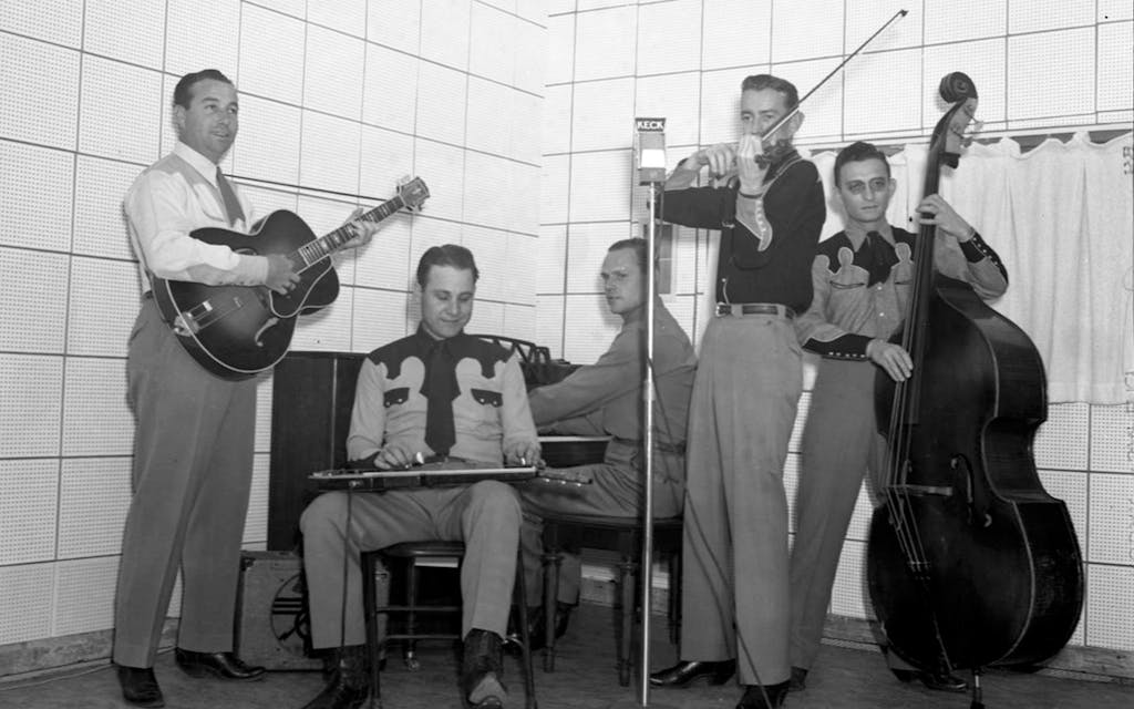 Cecil Brower Band in Odessa in 1947.