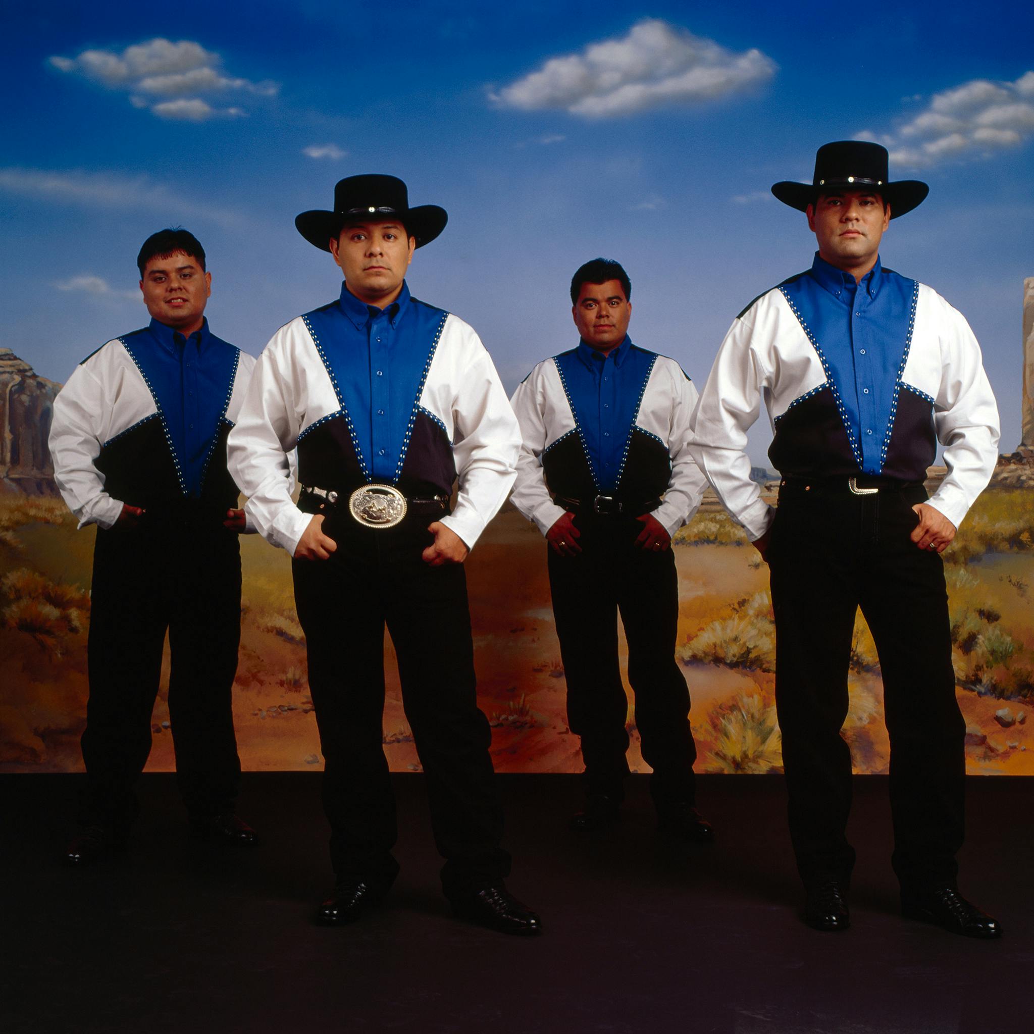 Brothers Johnny, James Jorge and Jesse Arreola of Los Palominos, 2007