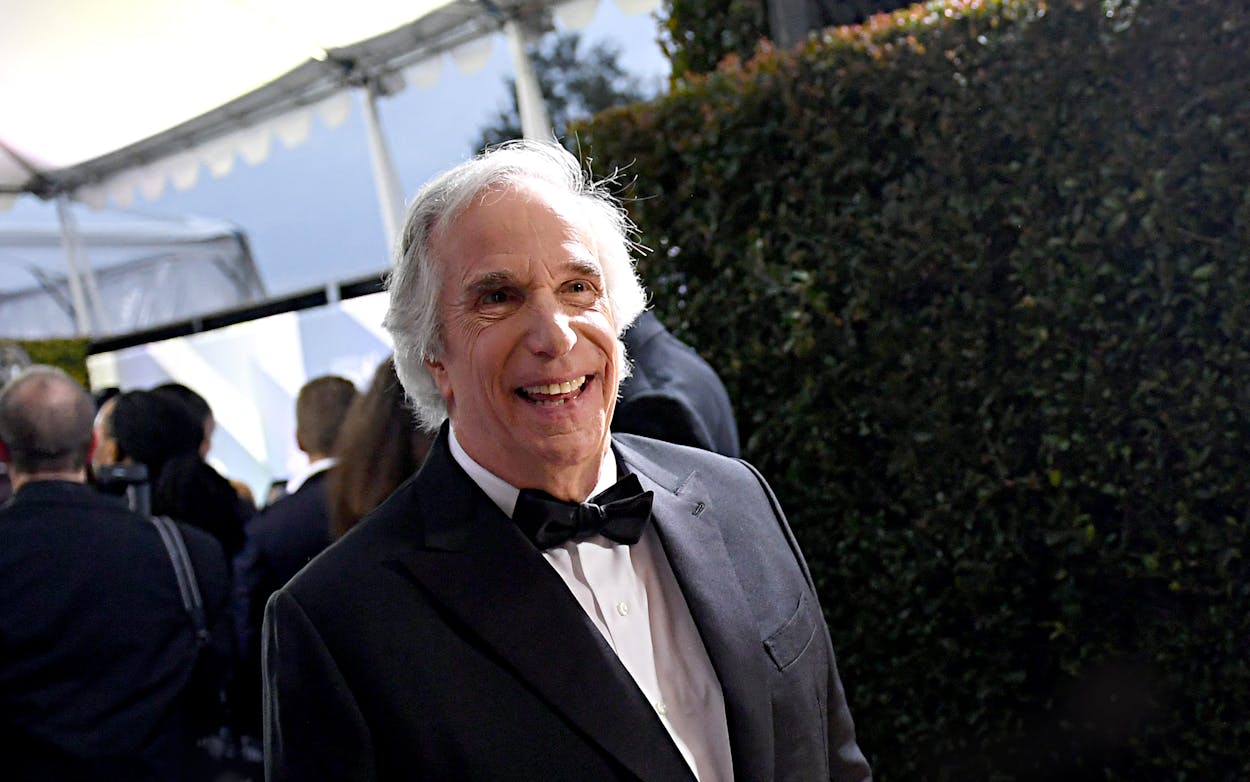 Henry Winkler attends the 26th Annual Screen Actors Guild Awards at The Shrine Auditorium on January 19, 2020.