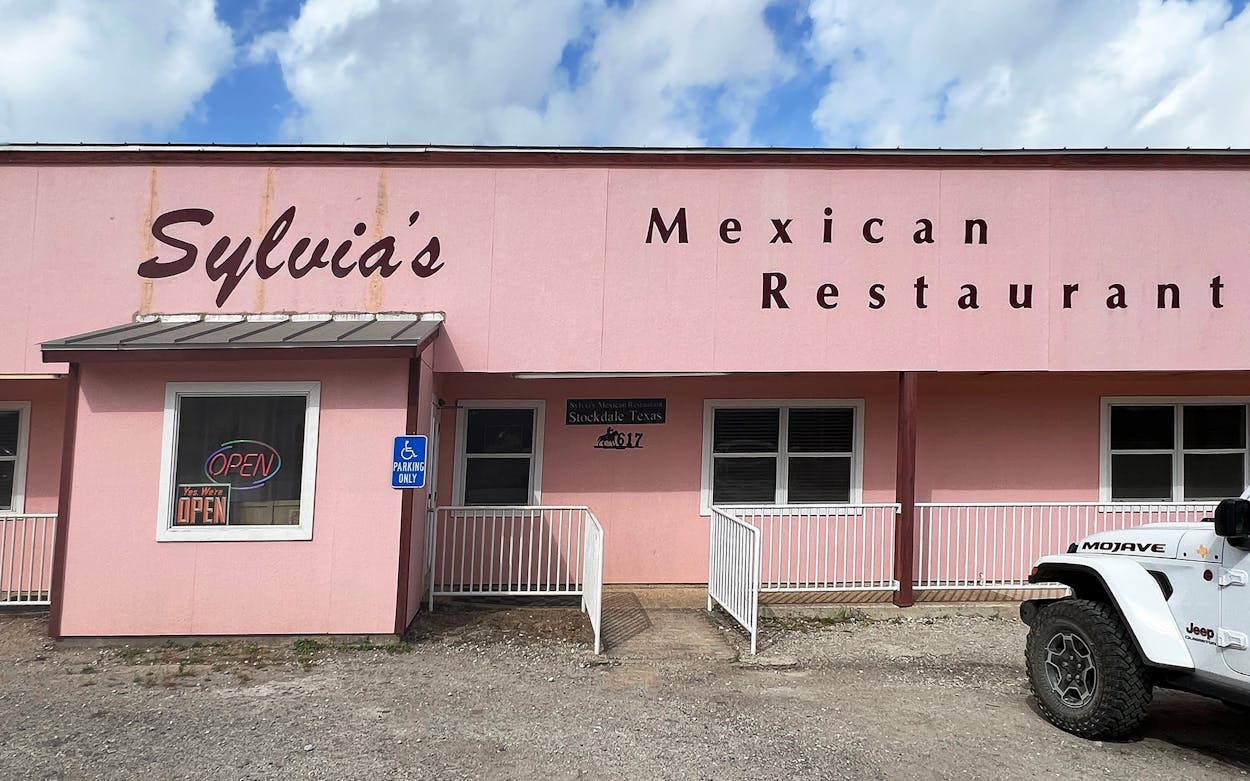 Sylvia's Mexican Restaurant in Stockdale.