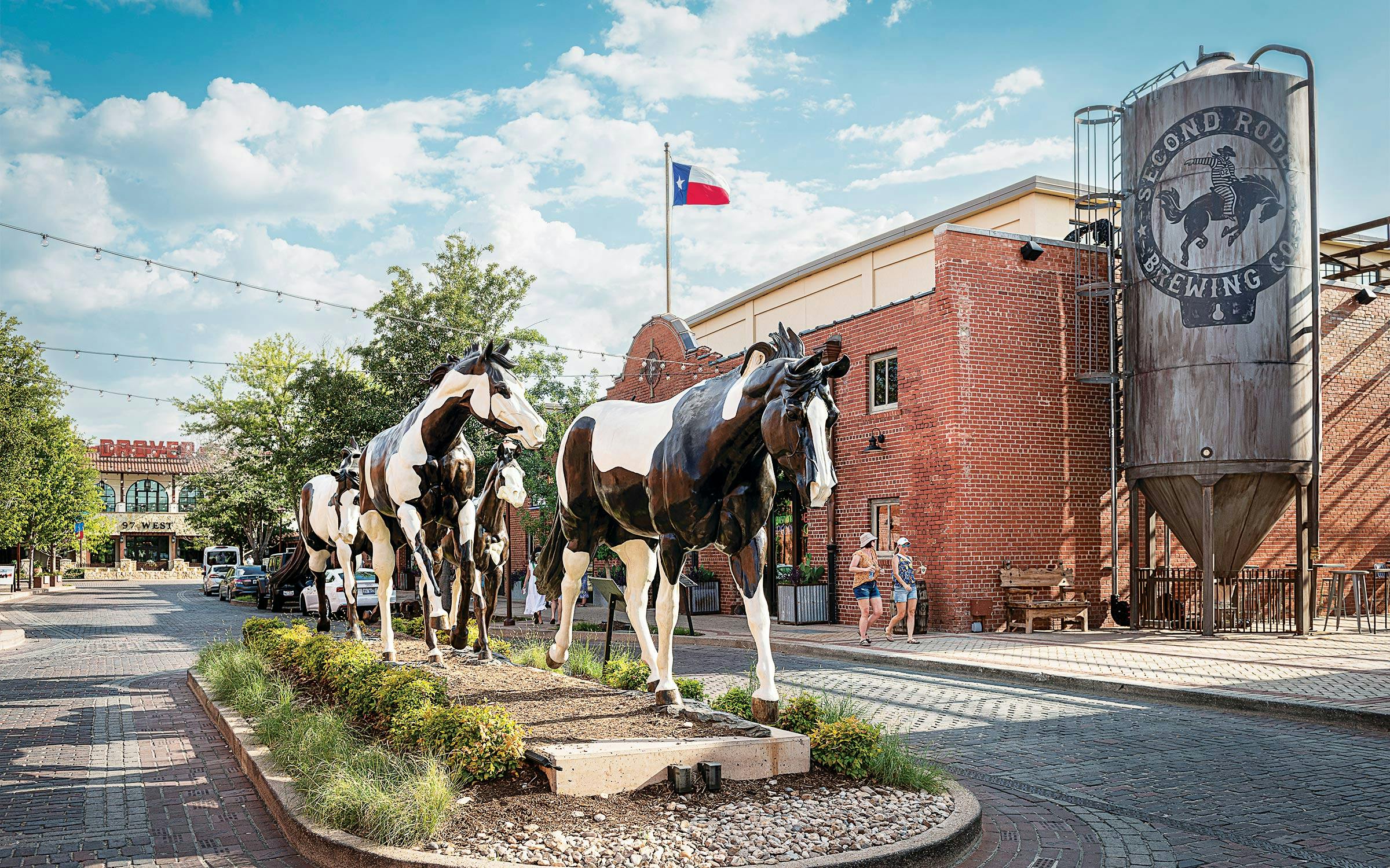 Touring The Fort Worth Stockyards In Fort Worth, Texas 