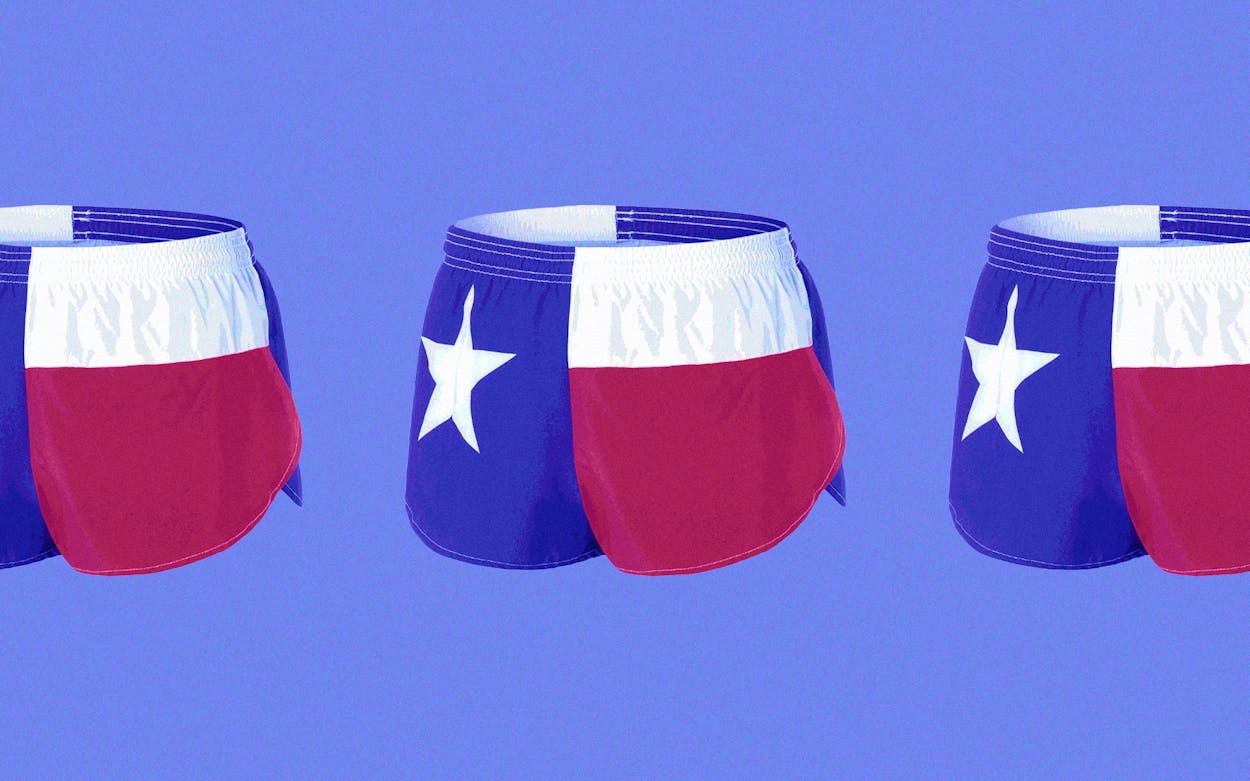 Texas Running Shorts