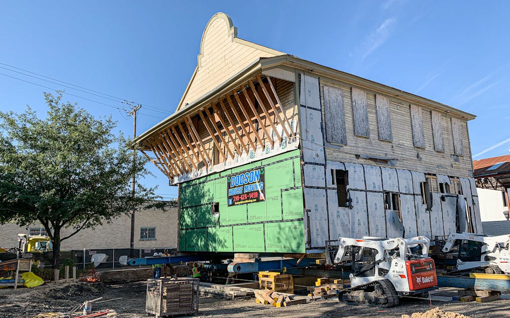 Dodson House Moving moved the building to its current location in 2019.