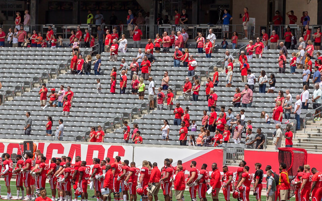 Low attendance at University of Houston football games