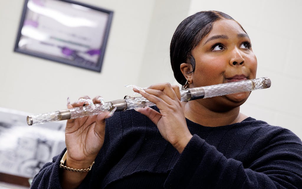 Lizzo Plays James Madison's Crystal Flute